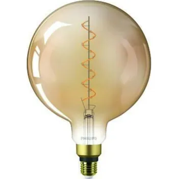 Osvětlení Philips Vintage LED žárovka E27 G200 25W 300lm 1800K nestmívatelná, gold