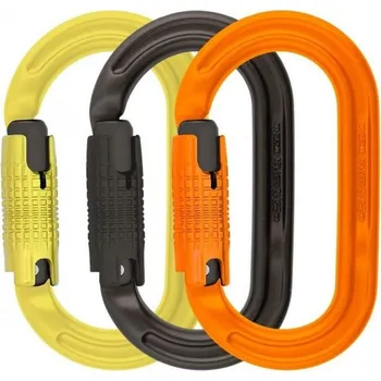 karabina DMM A327-P3A Ultra O Locksafe Colour 3 Pack Lime/Grey/Orange