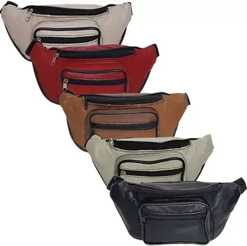 Outdoorové zavazadlo Kožená ledvinka