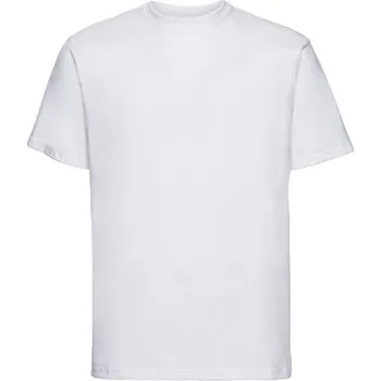 Pánské tričko Russell Unisex klasické triko R-180M-0 White 3XL