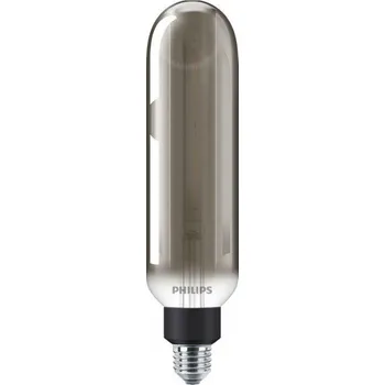 Osvětlení Philips Vintage LED žárovka E2T T65 6,5W 200lm 1800K stmívatelná, smoky