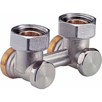 Ventil Sestava radiátoru, úhlová, 3/4" vnitřní a vnější závit.