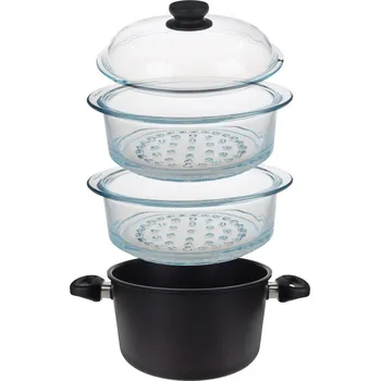 Parní hrnec Top Alulit Napařovací titanový hrnec ø 24 cm x 11 cm