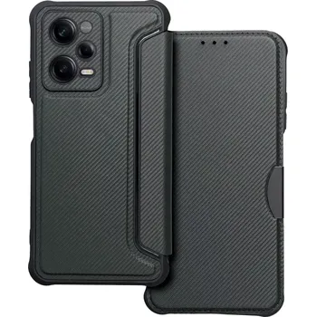 Pouzdro na mobilní telefon Forcell Razor Book pro Xiaomi Redmi Note 12 Pro 5G Dark Green