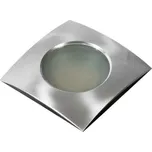 Stropní zápustné bodové svítidlo AZzardo Ezio aluminium AZ0811 MR16/GU10 1x7W IP54 9cm hliníkové