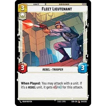 Sběratelská karetní hra Fleet Lieutenant 240/252 - Spark of Rebellion Typ karty: Standard
