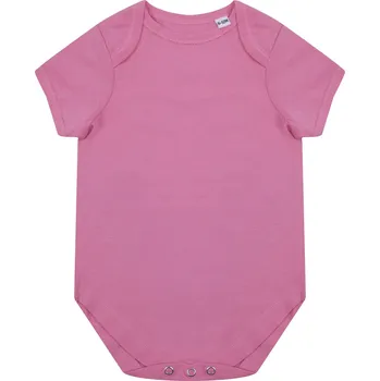 Kojenecký body Larkwood Dětské body LW655 Bright Pink 3/6 Monate