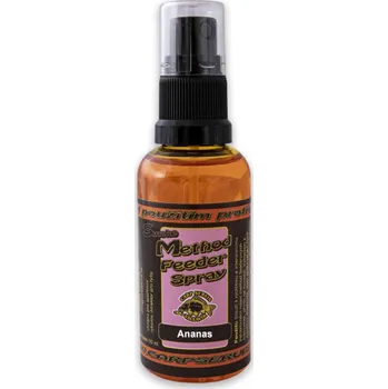 Návnadové aroma Carpservis Method Feeder spray - 50 ml/Ananas