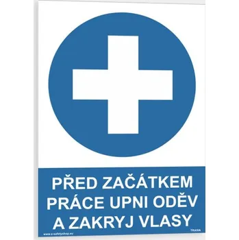 Před začátkem práce upni oděv a zakryj vlasy! Samolepka 148 x 210 mm (A5) tl. 0.1 mm - Kód: 08126