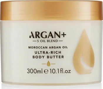 Tělový krém Argan+ Krémové tělové máslo s arganovým olejem 300 ml