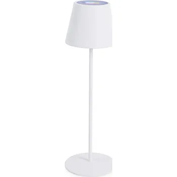 Stojací lampa BIZZOTTO Zahradní stojací LED lampa ETNA bílá s možností změny barev 38 cm