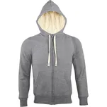 SOĽS Sherpa Unisex mikina SL00584 Šedá melanž XS