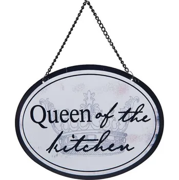 Plechová cedule Plechová cedule Queen of the kitchen