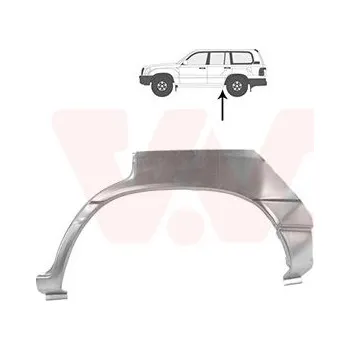 Příslušenství karosérie Boční stěna VAN WEZEL 5383147