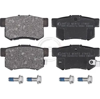 Brzdová destička Sada brzdových destiček, kotoučová brzda A.B.S. 36712