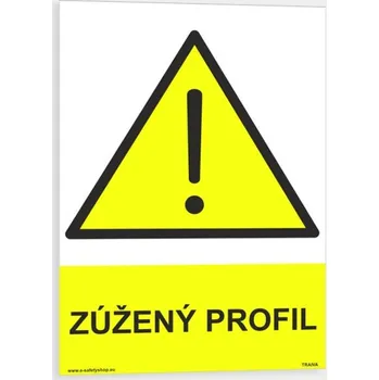 Kancelářské potřeby Zúžený profil Plast 148 x 210 mm (A5) tl. 0.5 mm - Kód: 08069