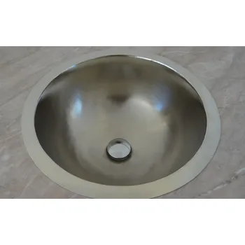 Umyvadlo Měděné poniklované umyvadlo Orfea