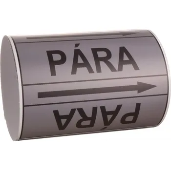 Páska na značení potrubí Signus M25 - PÁRA Samolepka 100 x 77 mm, délka 1,5 m, Kód: 26099