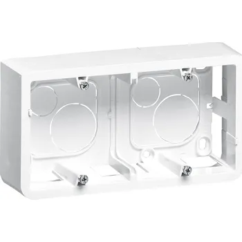 Elektroinstalační krabice LEGRAND Krabice MOSAIC 80285 4-5M hloubka 40 bílá 080285