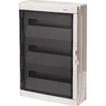 FAMATEL Skříň ACQUA PLUS 39054, 54TE, 639x432x160mm, průhledná dvířka, IP65 39054