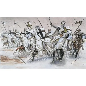 Plastikový model TEUTONIC KNIGHTS (MEDIAVAL ERA) (1:72) - 6019