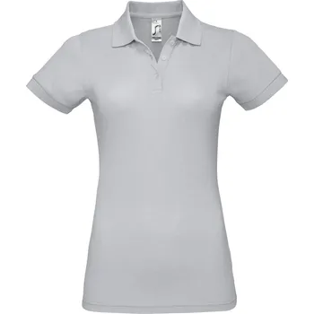 Dámské tričko SOĽS Prime Women Dámské polo triko SL00573 Pure grey 3XL