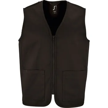 Dámská vesta SOĽS Wallace Uni vesta SL02110 Černá XL