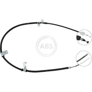 Lanko parkovací brzdy Tažné lanko, parkovací brzda A.B.S. K19047