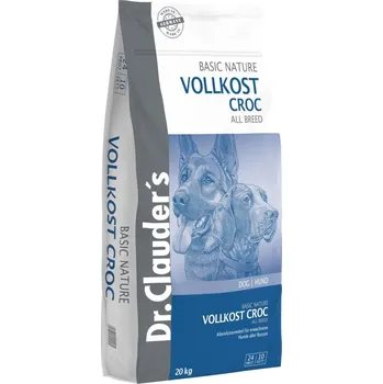 Krmivo pro psa Dr.Clauder´s Basic Nature Vollkost Croc All Breed 20kg