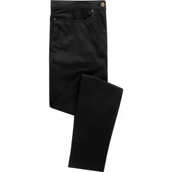 Pánské džíny Premier Workwear Pánské chino džíny slim fit PR560 Black 36/31
