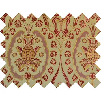 HEDVA ČESKÝ BROKÁT Vzorek brokátu 5x10cm 51056 ANANAS zlatá | 141