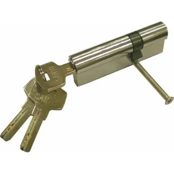 Vložka do dveří Cylindrická vložka zámku, 85 mm, 30×55 mm, pochromovaná