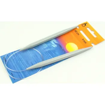 Nástroj na niť a příze Kruhová jehlice 60cm PONY velikost 9