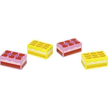 Dětská kuchyňka Zákusky s ovocem pro dětský obchůdek či kuchyňku ze dřeva