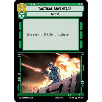 Sběratelská karetní hra Tactical Advantage 124/252 - Spark of Rebellion Typ karty: Standard