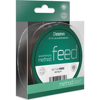 Delphin METHOD FEED hnědá 0,18mm 3,0kg 1000m