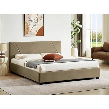 Postel Postel s úložným prostorem COLUMBIA 140, Béžový BLUVEL 28