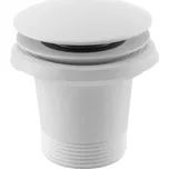 Polysan Vanová výpust 6/4", click-clack, bílá mat 71704W