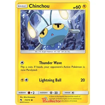 Sběratelská karetní hra Chinchou 073/214 - Lost Thunder Typ karty: Non-Holo