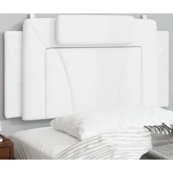 Polštář vidaXL Polštář na čelo postele Viana 100 cm umělá kůže [374779] Barva: Bílá