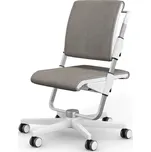 Dětská rostoucí židle Moll SCOOTER bílá konstrukce Potah Moll: grey
