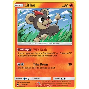 Sběratelská karetní hra Litleo 050/214 - Lost Thunder Typ karty: Non-Holo