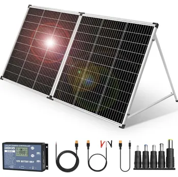 Univerzální solární nabíječka Skládací solární panel 200 W s hliníkovým rámem