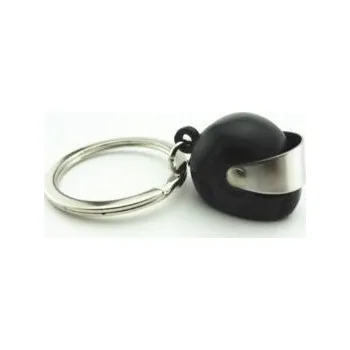 Klíčenka helma (černá)