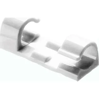 Organizér kabelů Samolepící úchyty na kabely - Bílé, velikost L, sada