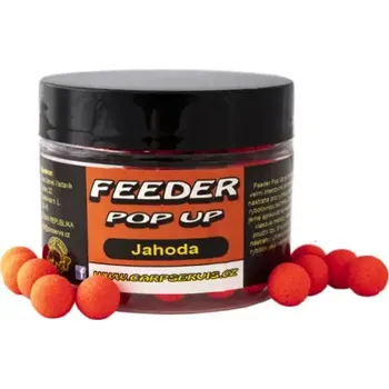 Boilies CARP SERVIS VÁCLAVÍK Feeder Pop Up Jahoda 30g 9mm (VÁCLAVÍK Feeder Pop Up Jahoda 30g 9mm)