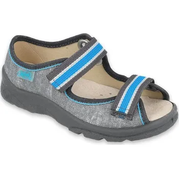 Dívčí bačkory BEFADO 869X157 25 chlapecké sandálky kožená stélka 28 869X157_28