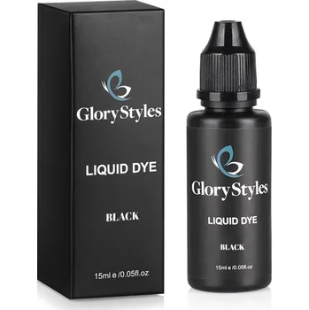Barva na řasy a obočí GloryStyles Barva na obočí a řasy 15 ml - černá