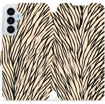 Pouzdro na mobilní telefon Flipové pouzdro Mobiwear - Samsung Galaxy A25 5G - VA52S V koruně stromu (Knížkové flip pouzdro, obal, kryt na mobil Samsung Galaxy A25 5G - VA52S V koruně stromu, materiál Umělá kůže + TPU - ochrana 360°, stojánek, silikonová vanička, magnetické zavírání