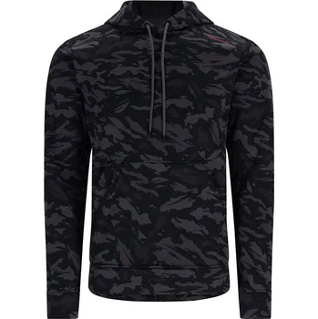 Rybářské oblečení Mikina Simms CX Hoody Ghost Camo Black Velikost M